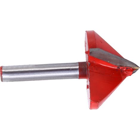 Strumento di taglierine di incisione, utensile da taglio della lavorazione del legno V coltello a forma, 90 gradi Woodwork 3d 6 mm per l'industria (1/5)