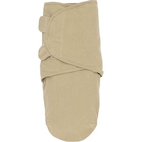 Sac de Couchage, équipement pour bébé (Sac de Couchage pour bébé de 0 à 3 Mois, Confort de Couchage Doux, 100% Coton, Respirant, Aide au Sommeil), Sable (1/4)