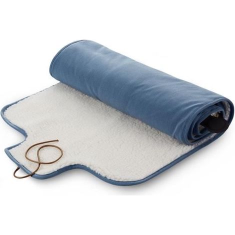 Couverture chauffante extérieure sans fil - MEDISANA - OL 850 - 10 W - Bleue (1/5)