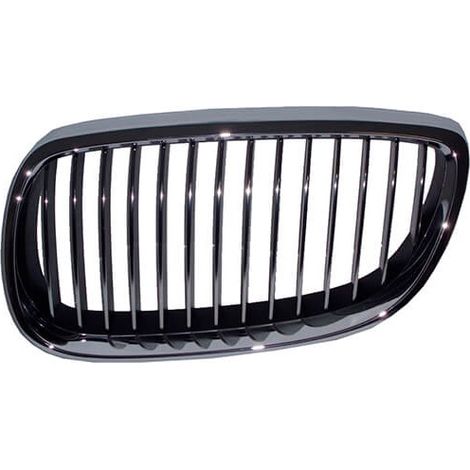 Grille de calandre avant gauche chromée BMW Serie 3 E90/E91 phase 1 2005-2008