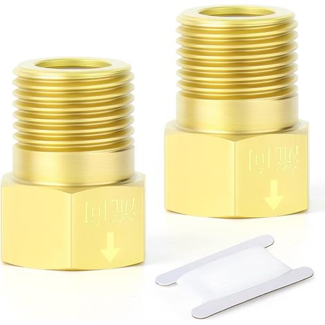 2pièces vanne de retenue en laiton 1/2" femelle à 1/2" filetage mâle, prévention du reflux, vannes de retenue à sens unique non retour