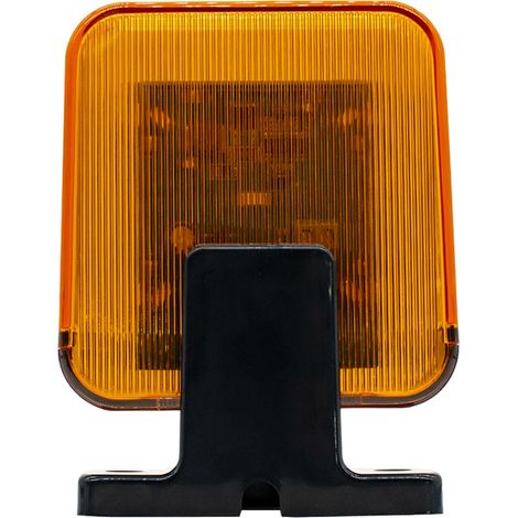 Lampe D'Alarme à Lumière LED Clignotante pour AC DC 12-265V pour Ouvre-Porte à Battant/Barrière.LampeUniverselle r Extérieur, Lumière Stroboscopique Montage Mura D'avertissement D'urgence. (1/5)