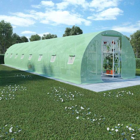 Serre de Jardin Serre Tunnel de Jardin - Serre pour Plantes 36 m² 1200x300x200 cm BV534681 - BonneVie (1/5)