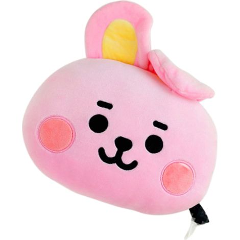 Oreiller cervical de voiture en forme d'animal mignon, soutien et soulagement de la pression pour l'appui-tête, motif lapin, 23 cm (1/5)