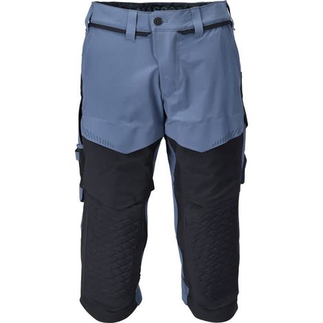 Mascot Dreiviertel-Hose 22249-605-85010 Gr. 64 steinblau/schwarzblau (1/5)