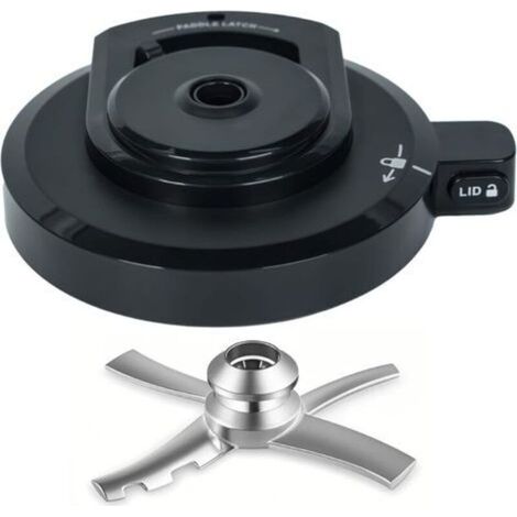 Äußerer Schüsseldeckel mit Rührarm für die Eismaschine Ninja NC301/NC300, wiederverwendbarer, BPA-freier Ersatzdeckel, Creami-Zubehör kompatibel mit den Ninja-Serien NC299AMZ/NC301/NC300/NC. (1/5)