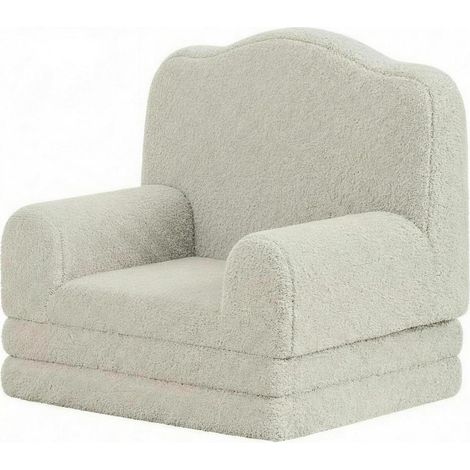 Fauteuil enfant 2-en-1 convertible en lit, doux et lavable (1/5)