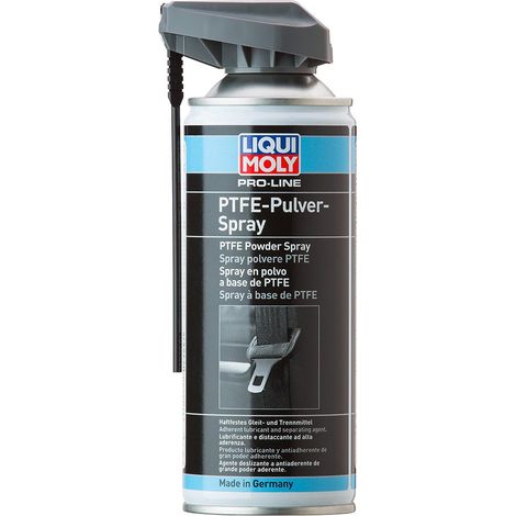 LIQUI MOLY Pro-Line Spray polvere PTFE, 400 ml, Vernice di lubrificazione, Olio scorrevole, SKU: 7384