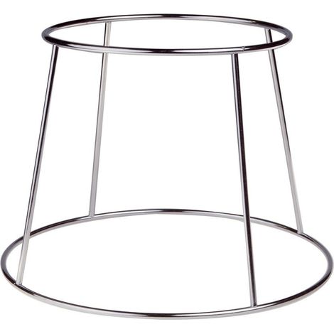 AGNELLI Supporto Vassoio Acciaio Cromato D 19 / 28 Cm