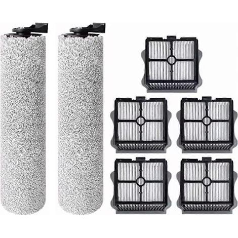 Pièce de rechange pour brosse rotative et filtre HEPA pour nettoyeur de sols sans fil Tineco Ifloor 3 Floor One S3 (aspirateur portatif, brosse et rouleau inclus). (1/5)