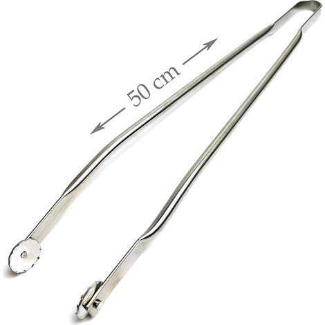 Grand clip multifonctionnel en acier inoxydable pour barbecue, 50 cm (1/5)