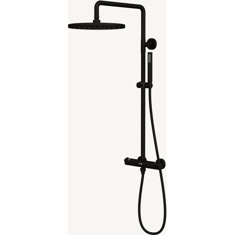 Columna de ducha termostática redonda - Corbeau