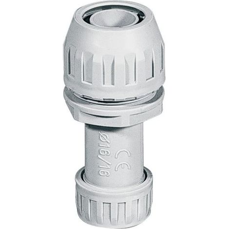 Raccordo Ip65 Tubo-Guaina Pari Diam. 16-16 (Elettrocanali Cod. Ec75416)