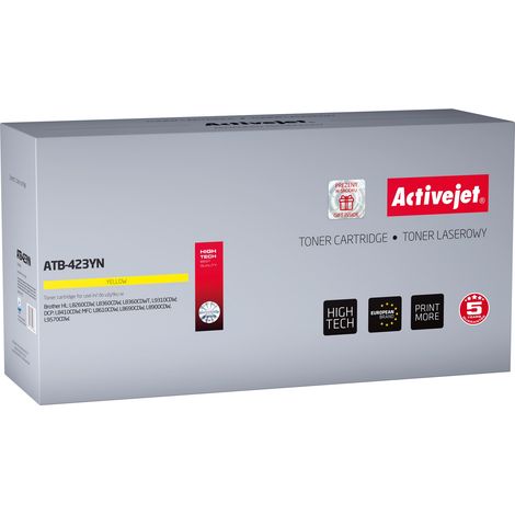 Toner Activejet per Brother TN-423Y nuovo ATB-423YN