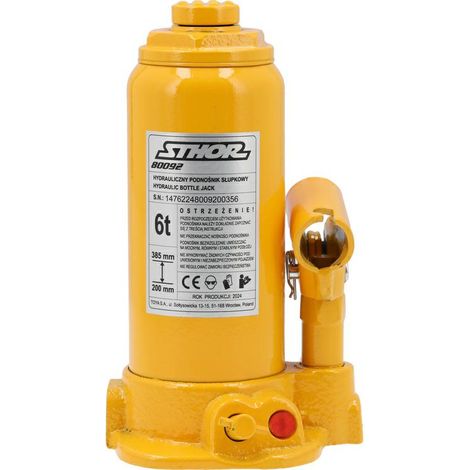 Sthor podnośnik tłokowy hydrauliczny 6t
