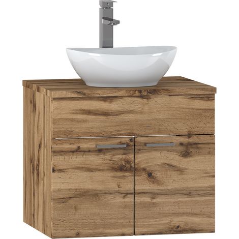Badplaats Waschbeckenunterschrank Colorado 60 x 46 cm Eiche - Hä