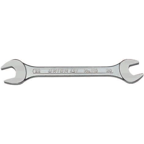 CHIAVE A FORCHETTA CROMATA DOPPIA FISSA mm.25x28