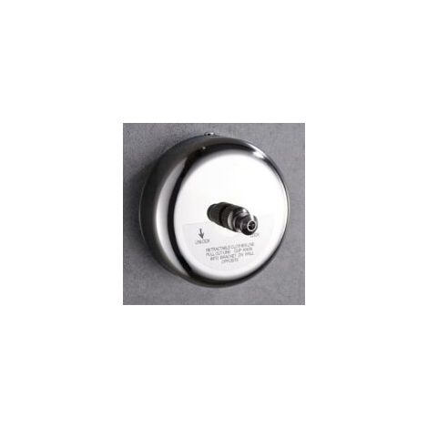 Tendedero retráctil de pared para uso interior y exterior – 2,8 m, ideal para apartamentos, hoteles y baños - Crezuo