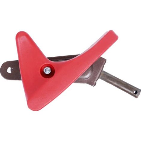 Support de roue avec freins marron - FUXTEC - chariot City Cruiser gauche - Easy et Smart Cruiser droite (1/2)