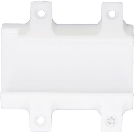 [Ethernet-Wandhalterung] Weiße ABS-Ethernet-Wandhalterung, sichere Montage für optimiertes Kabelmanagement (1/5)