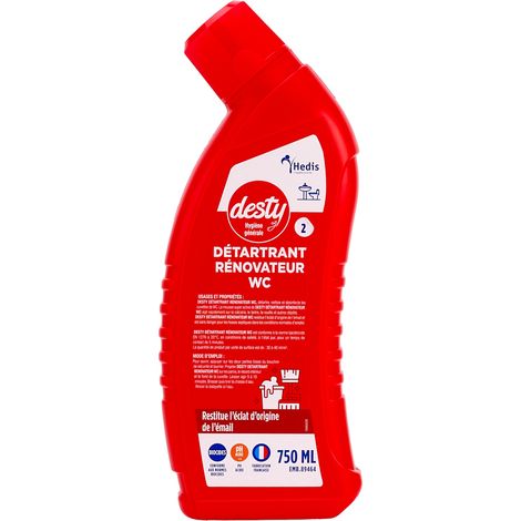 Desty Détartrant renovateur WC Flacon de 750ml - Elcopharma