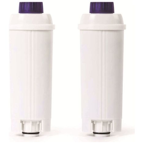 Filtre à eau Delonghi Cartouche de Filtre à eau Adaptée à la Machine à Café Série Série (2 Pièces)