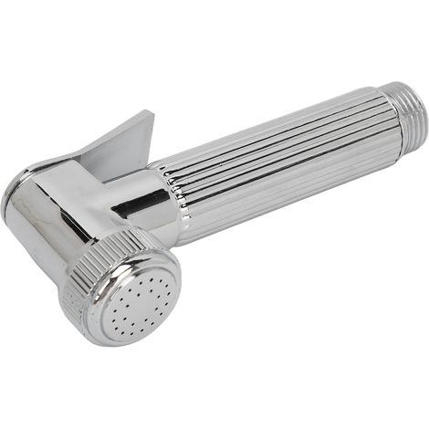 Ensemble de douchette bidet portable, pression d'eau réglable, douchette bidet en acier inoxydable électroplaqué avec tuyau flexible de 2 m (1/5)