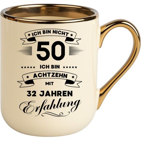 Tazza divertente, regalo per il 50° compleanno (1/3)