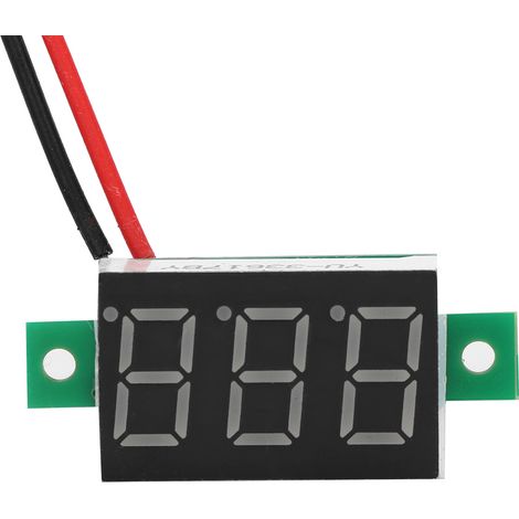 0,36-Zoll-Digitalvoltmeter mit gelber LED-Anzeige (5 Stück), Zweidraht-Gleichstromvoltmeter, Spannungsmonitor (1/5)