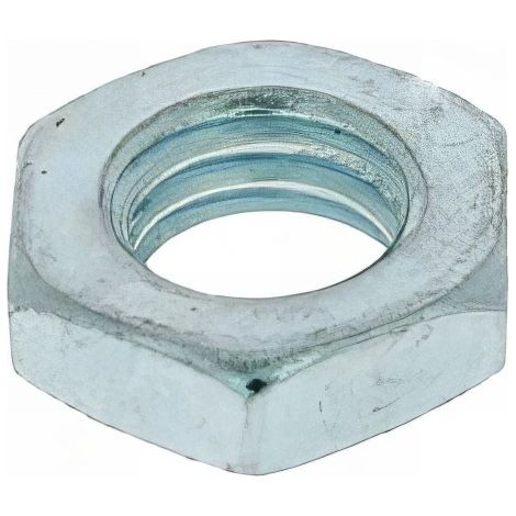 25 écrous hexagonal HM bas DIN439 en acier zingué mm - Diamètre 27 mm mm