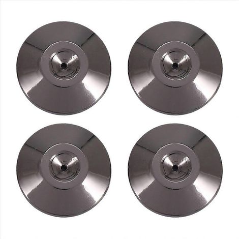 Lot de 4 pièces haut-parleur Pure Copper Spikes tampons(noir) (1/5)