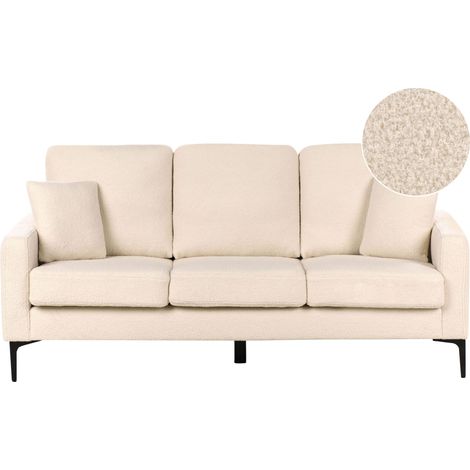 Sofa 3-Sitzer GAVLE Bouclé Beige