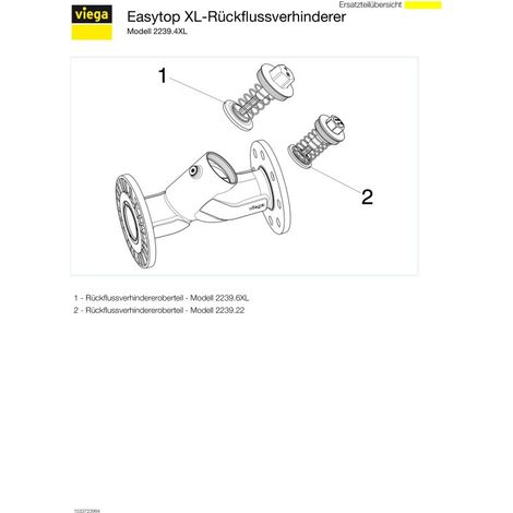 VIEGA 757724 Clapet anti-retour Easytop (1/5)