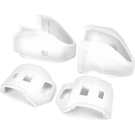 Abdeckung für die Lenkerbedienelemente von Vespa Sprint 150 und Primavera 125/150 (2014–2022/2023) – Blinkerknopfschutz – WEISS (1/5)