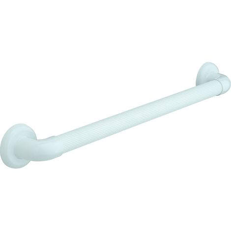 Haltegriff Menschen mit Behinderungen für den Bad aus Pvc weiss 60 cm ältere Menschen