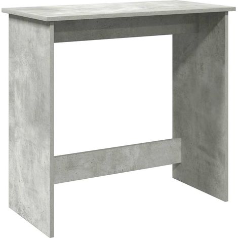 Desk Concrete Grey 80x40x75 cm Engineered Wood vidaXL (1/5)