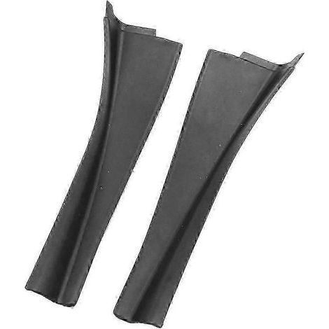 Compatible avec Nissan Qashqai J10 2008 - 2015 : Cache latéral d'essuie-glace avant, déflecteur d'eau (gauche et droite)
