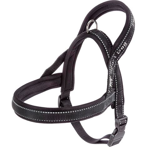 Ferplast SPORT DOG P Pettorina per cani con imbottitura soft. Varie misure e colori fluo.. Variante SMALL - Misure: A: 48 cm B: 58-71 cm - Grigio