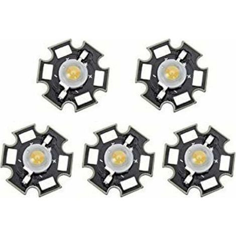 Lot de 5 ampoules LED 3 W blanc chaud – Flux lumineux 240 lm – Température de couleur 3000-3500 K – Culot E27 (1/5)