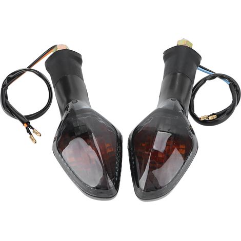 Clignotants Moto Avant 2 Pièces Indicateurs LED Noir pour CB500X CB1300 NC700 2013-2020 (1/5)