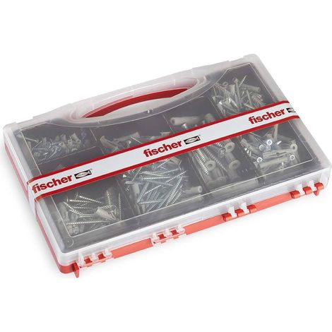 Fischer Kit SOS Casa Valigetta 180 Tasselli S e FU con Vite