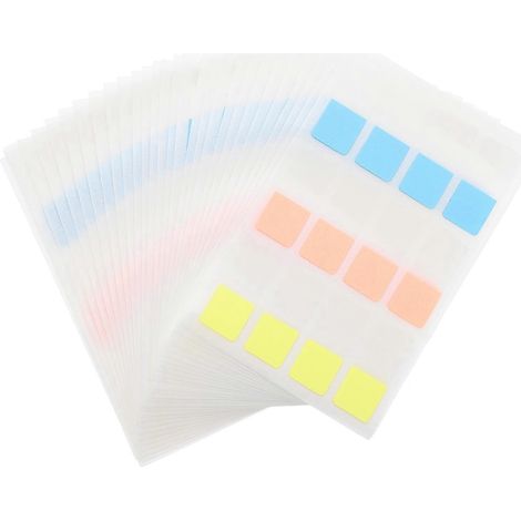 360 onglets adhésifs pour notes de bureau et notes étudiantes - Autocollants de classification-2.80X1.20X0.10CM (1/4)