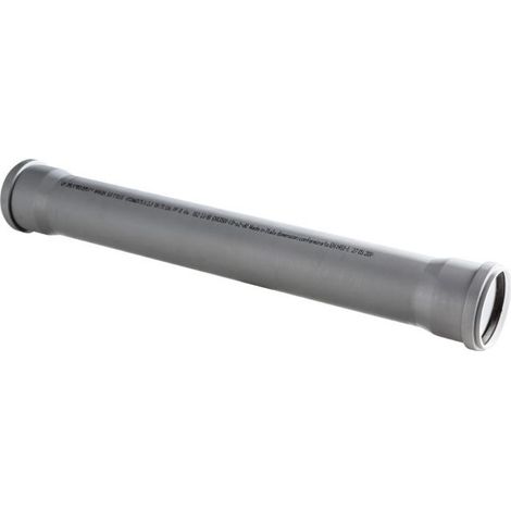 TUBO CON DUE BICCHIERI Ø 50 PP HTEM - mm 2000 Q.TA 30