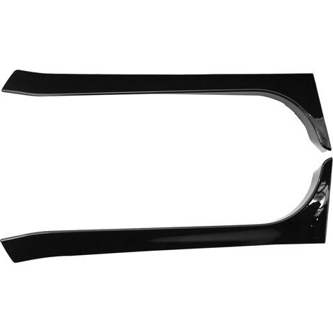 Becquet latéral de fenêtre arrière noir brillant, séparateur de Canards de remplacement pour VW Golf 6 MK6 GTI/GTR/GTD 2008 – 2013 (1/5)