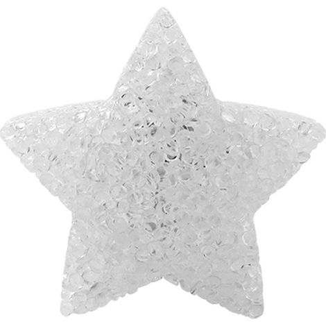 (1 pièce) Veilleuse LED portable en forme d'étoile, lumière douce et chaude, accessoire de danse pour enfants, spectacles de fête. (1/5)