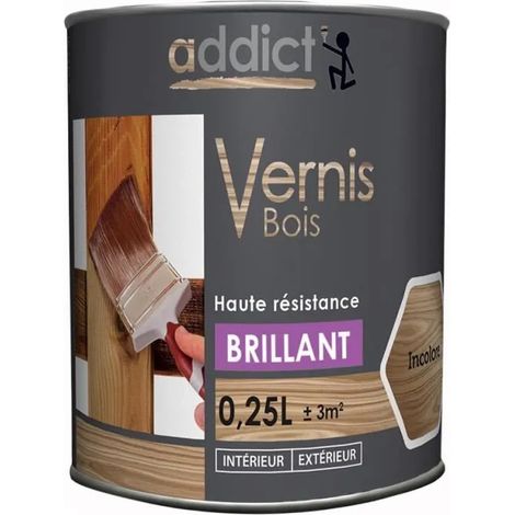 Barniz para madera addict alta resistencia 250ml secado 3h