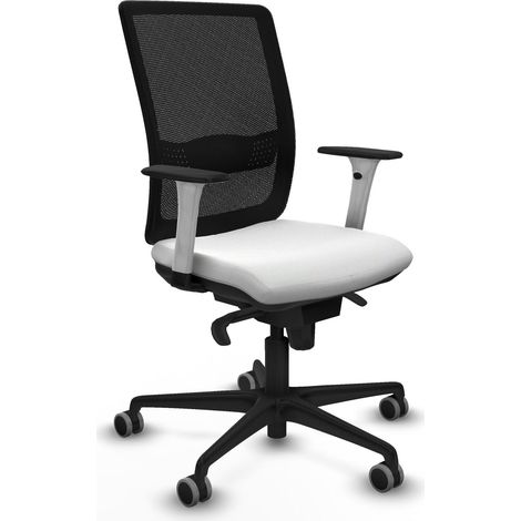 Chaise de bureau piqueras y crespo Haches blanc support lombaire (1/2)
