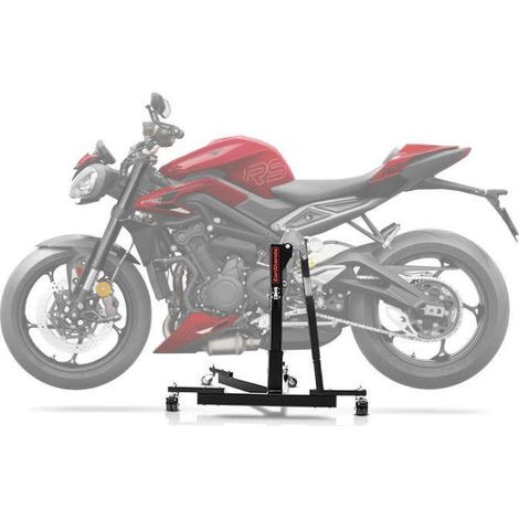 Hebebühne für Motorräder kompatibel mit Triumph Street Triple 765 R / RS 23-25 ConStands Power-Evo