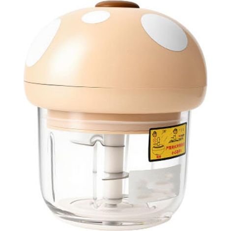 Mini mixeur électrique portable, hachoir à viande et à ail, outil de cuisine multifonction, machine à préparer les aliments pour bébés, petit mixeur électrique (1/4)
