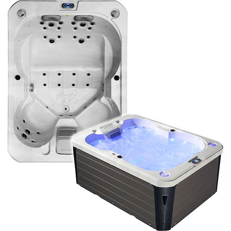 Spa compact 2 à 4 places Archipel® GR4 - Spa Relaxation Balboa® 215 x 160 cm (1/5)